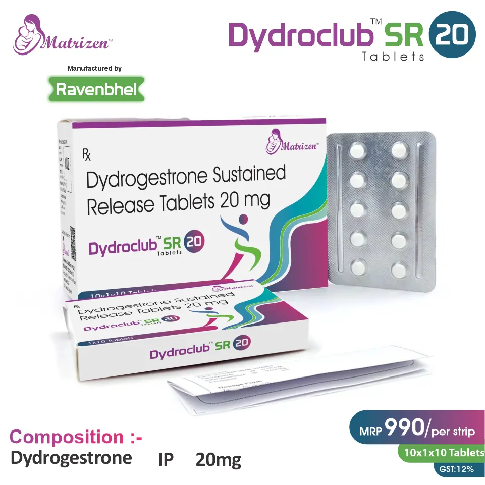 Dydrogesterone 20mg SR Tablet | Best Price for PCD Pharma Franchise in Women